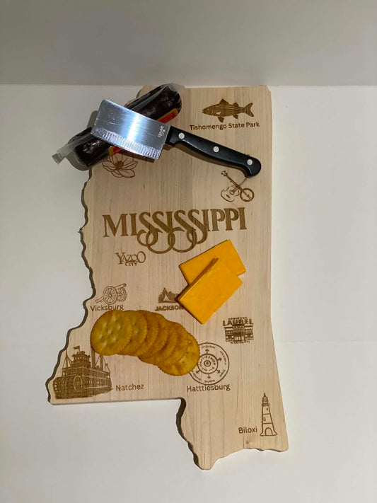 Mississippi Cheese/Serving board