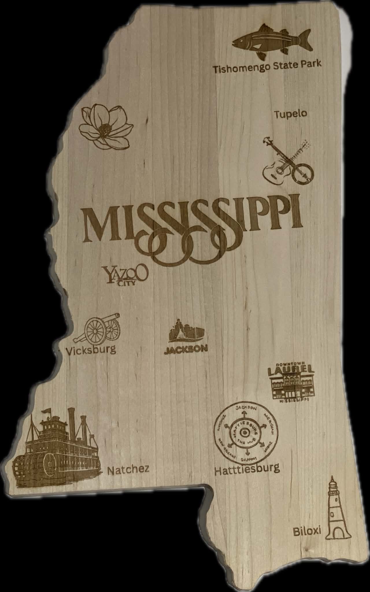 Mississippi Cheese/Serving board
