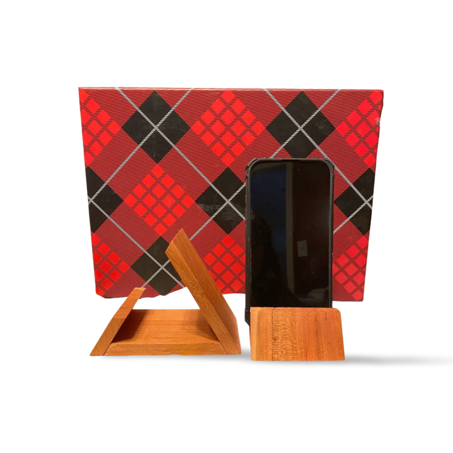 Wooden Cell Phone Stand