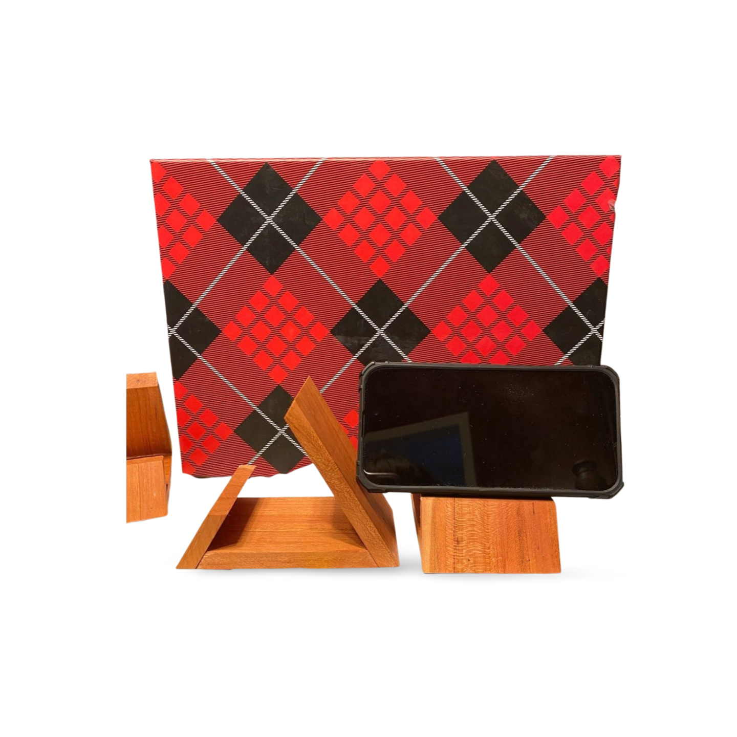 Wooden Cell Phone Stand