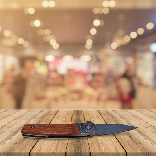 Damascus Steel Pocket Knife