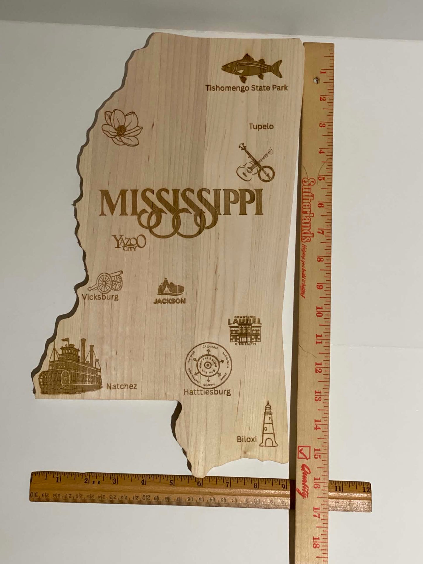 Mississippi Cheese/Serving board