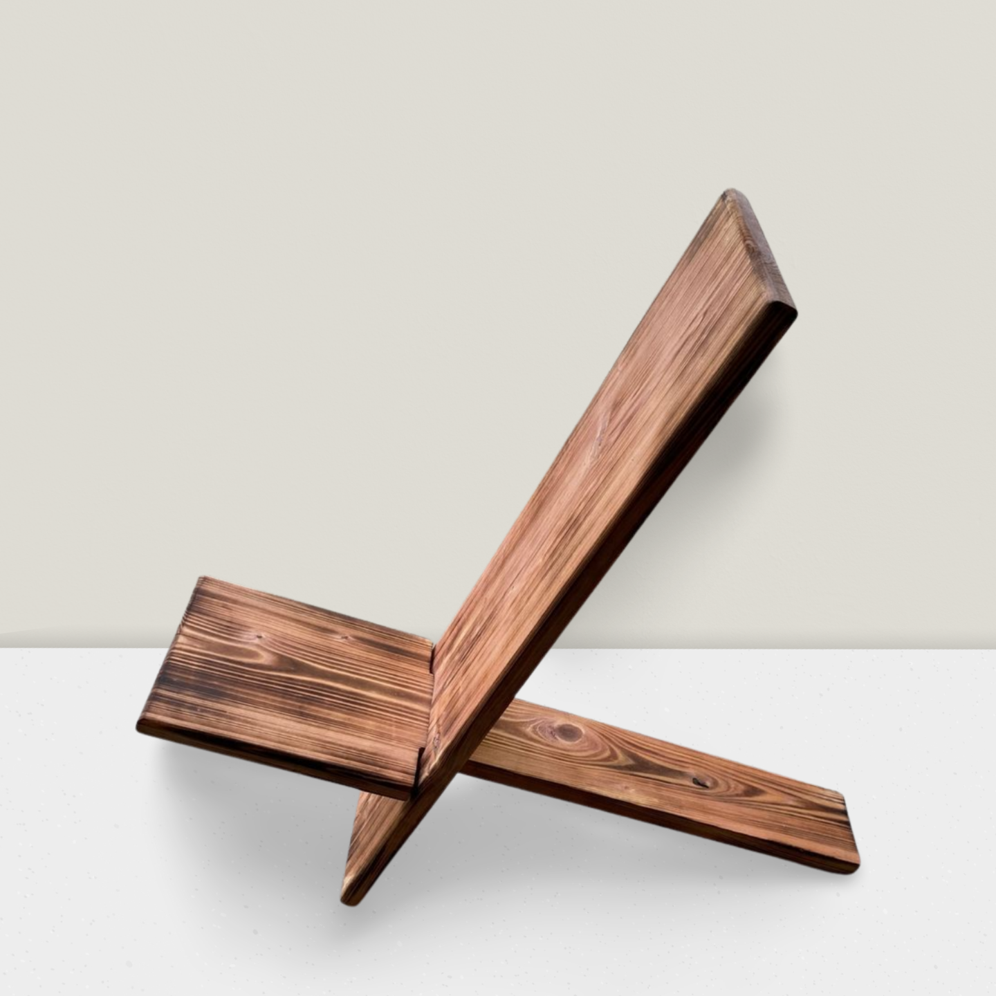 Scorched Cedar wood Camp Chairs