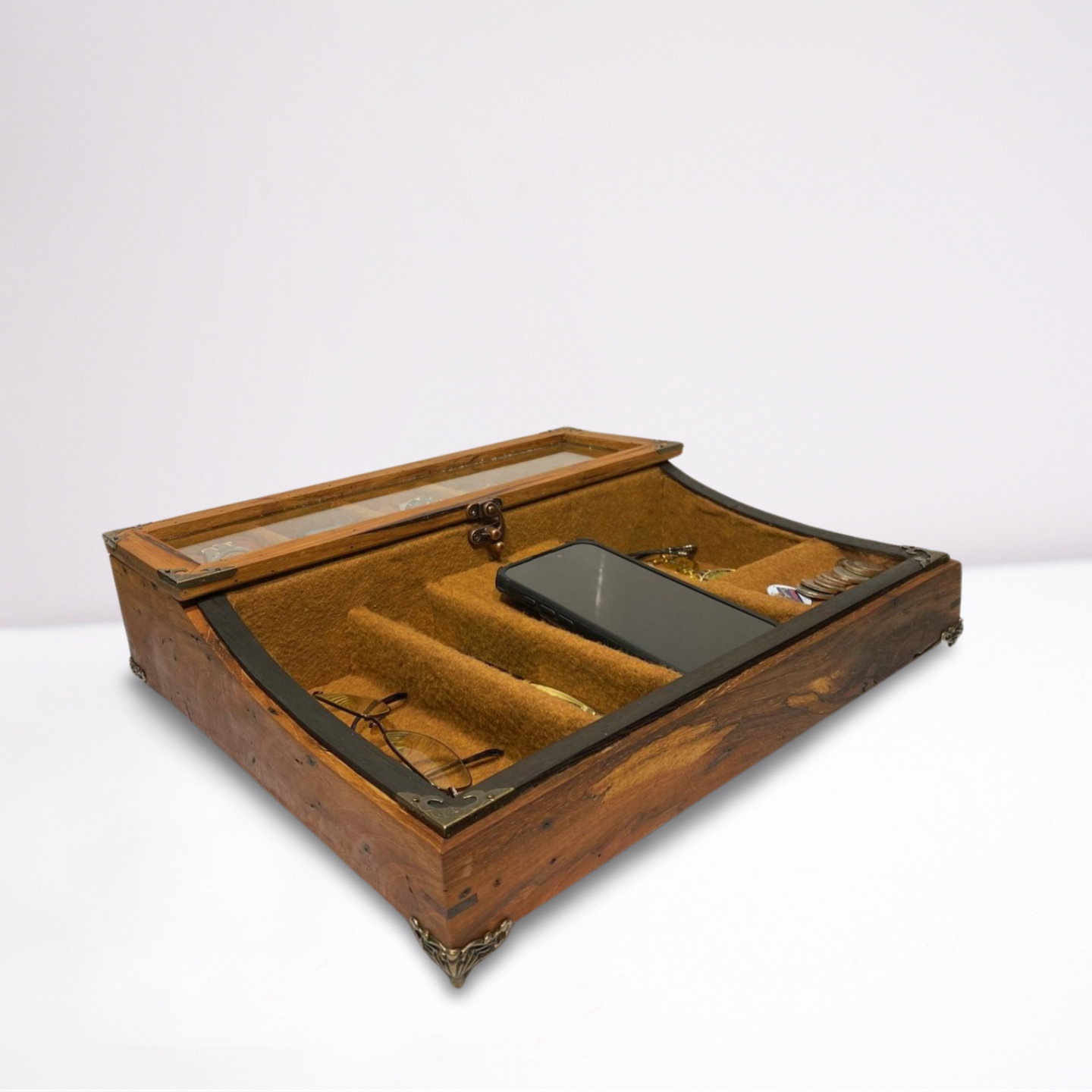 Large Men's Dresser Valet Tray