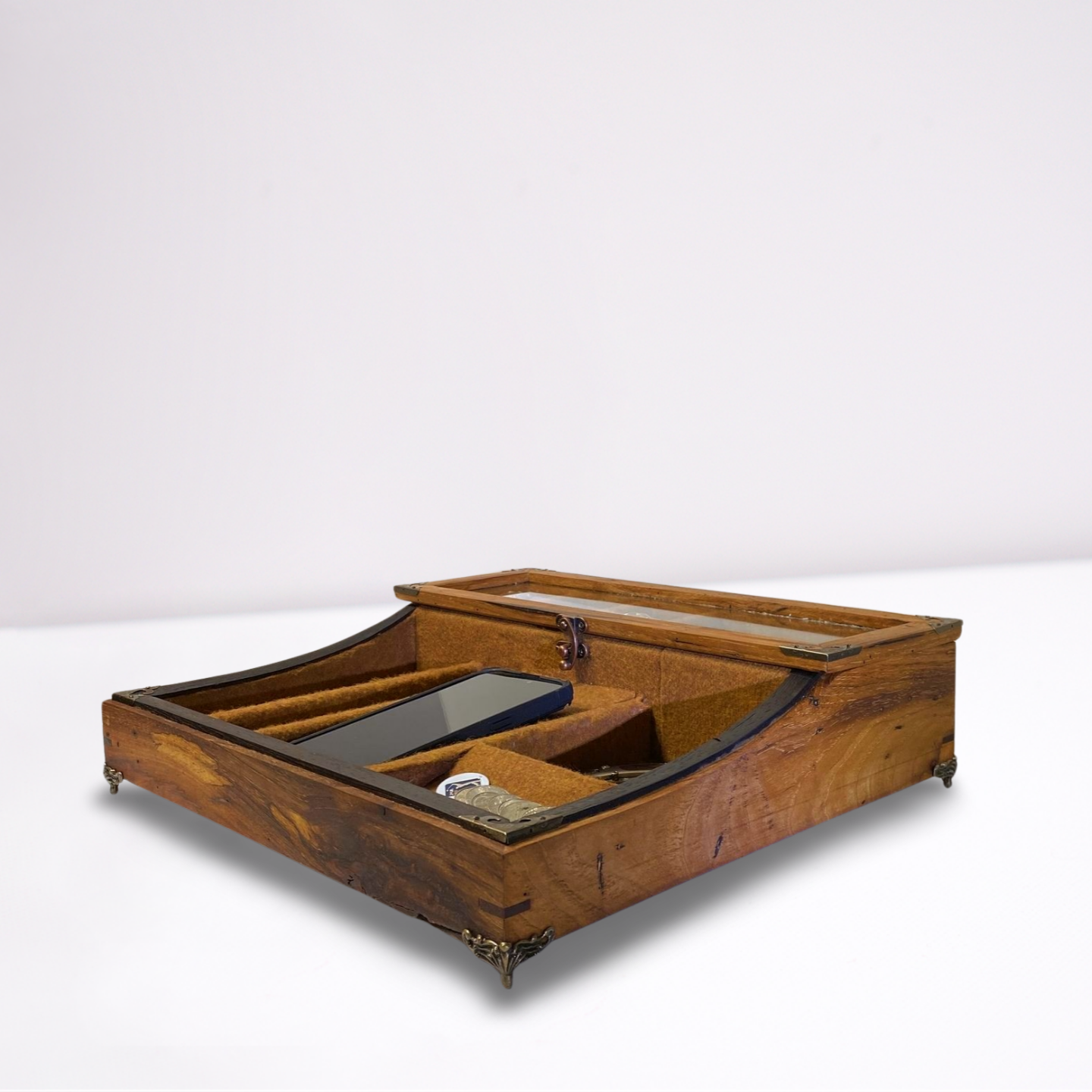 Large Men's Dresser Valet Tray