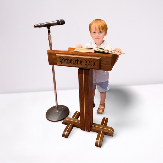 Adjustable-height Lectern
